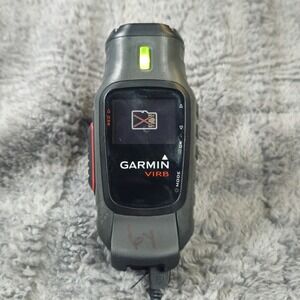 Garmin Virb Elite Action Camera Battery Bad For Parts  Or‎ Repair. Tested Works